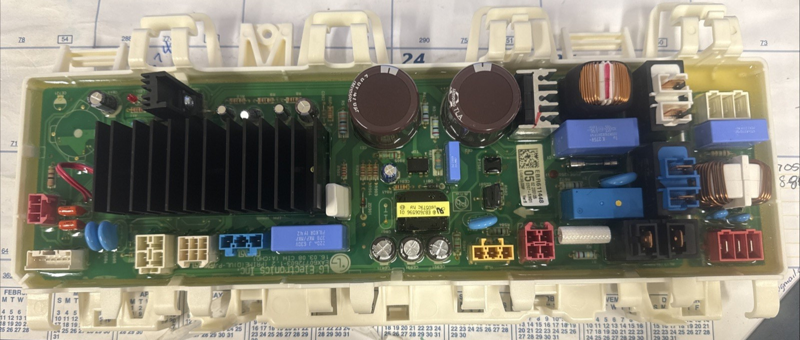 LG EBR61144805 Condenser Dryer Main Board DLEC885W DLEC888W gallery