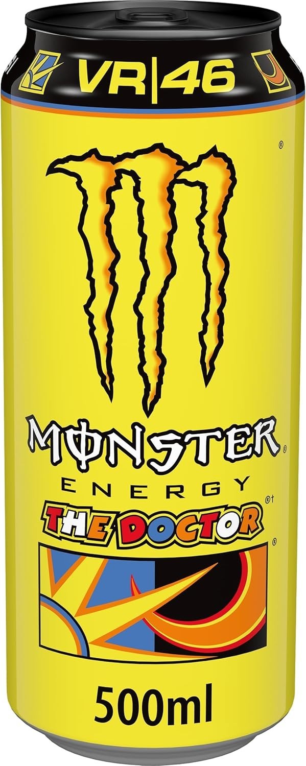 Monster Energy Drink VR/46 Rossi The Doctor Pack of 12 Cans 16.9 fl.oz Each gallery