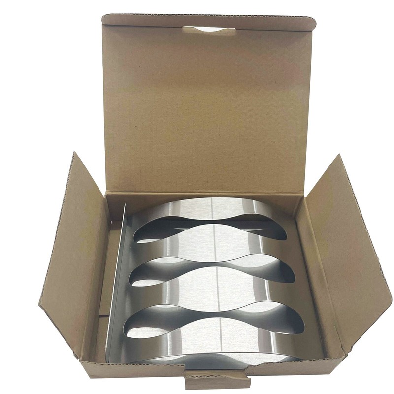 Toothbrush Holder Toothpaste Dispenser Stainless Steel Wall Mount Stand 3 Hole gallery