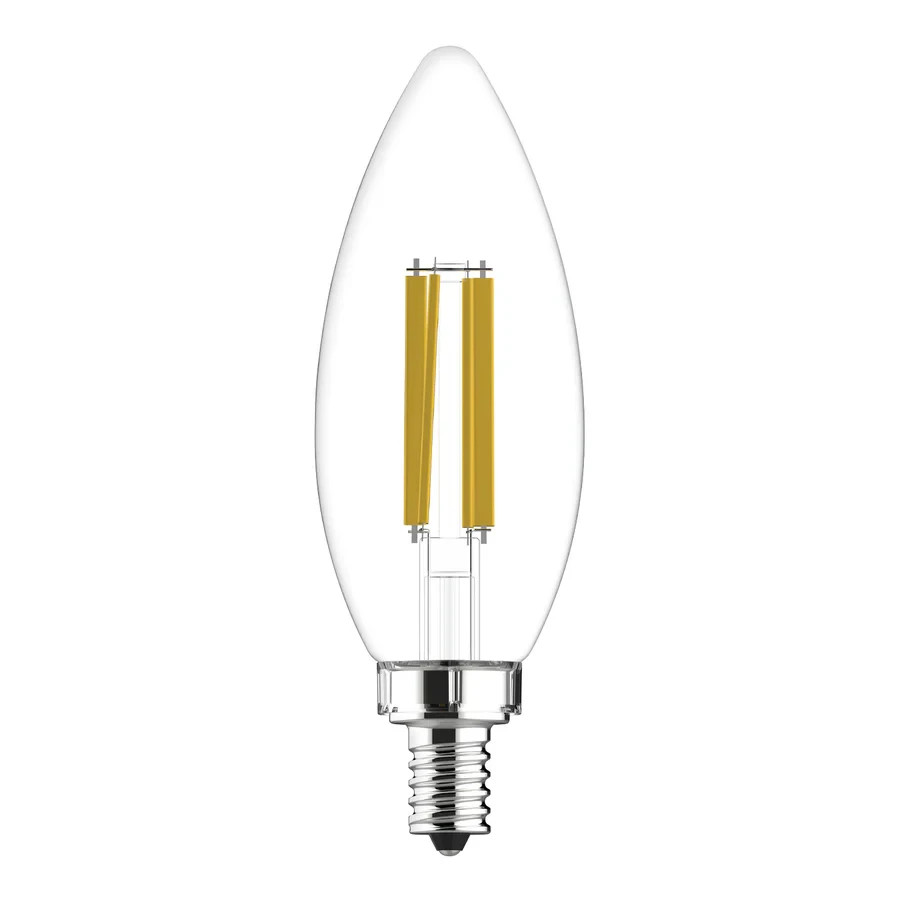 GE Ultra Bright LED 100 Watt Replacement, Daylight, B12 Deco - Candle 3 Bulbs gallery