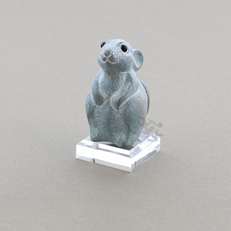 Acrylic Display Stand Block Base with Beveled Edge, 3 Pack (1/2" H x 1-1/2" W) gallery