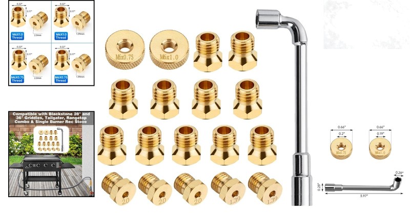 Natural Gas Conversion Kit for Blackstone Griddles 28-36 Inch Propane to Natu... gallery