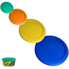 Replacement Lids for Pyrex 1, 2, 4 & 7 Cup – 4 Pack Lids Only