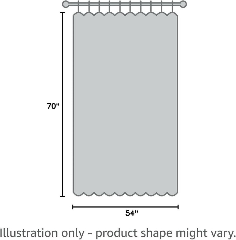 Hookless It'S a Snap! Plastic PEVA Snap-In Replacement Shower Curtain Liner for gallery