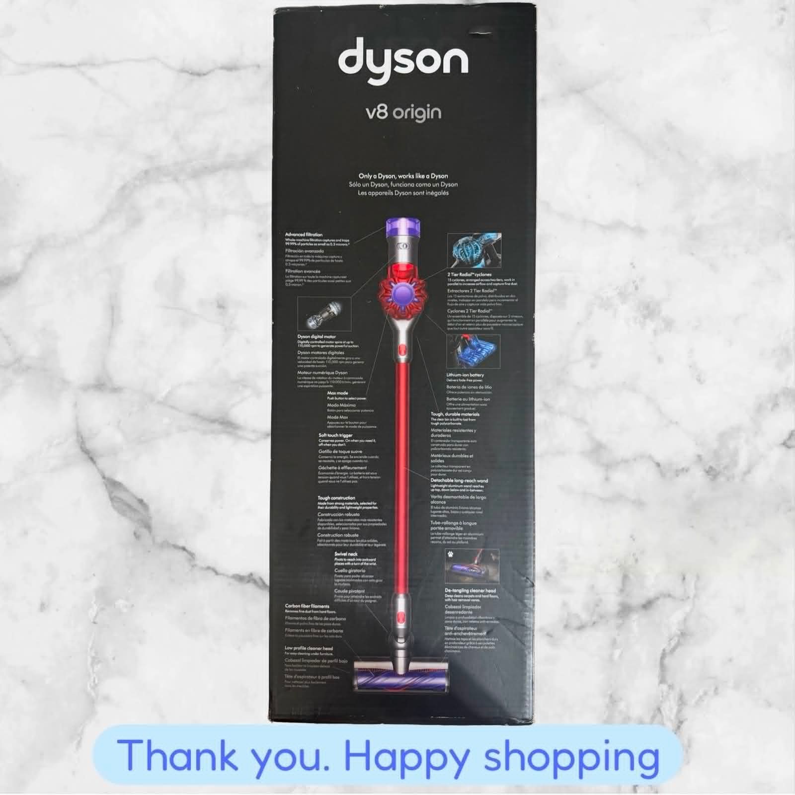 Dyson V8 Origin Stick Vacuum Cleaner SV25 400493-01 NEW SHIPPING gallery