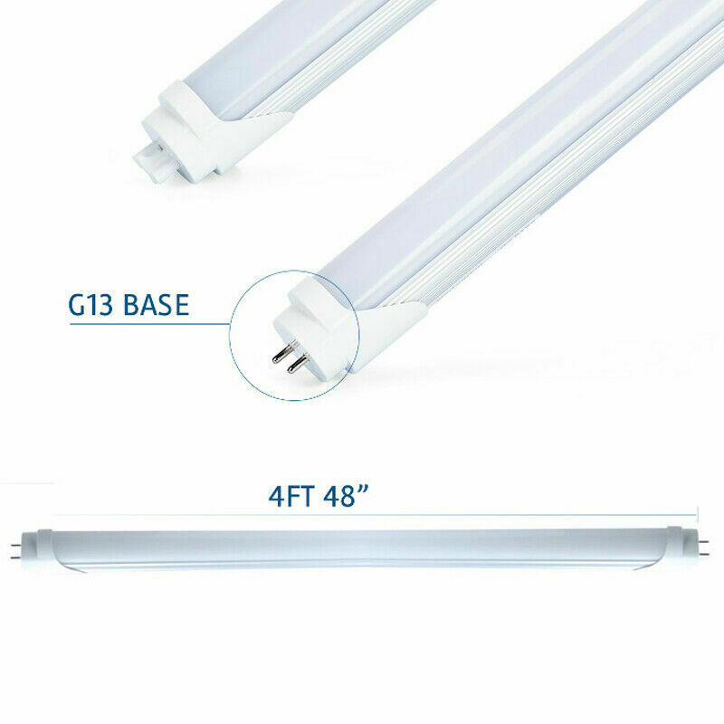 Single-end Powered 6000K 6500K T8 LED Tube Milky Cover 4FT gallery