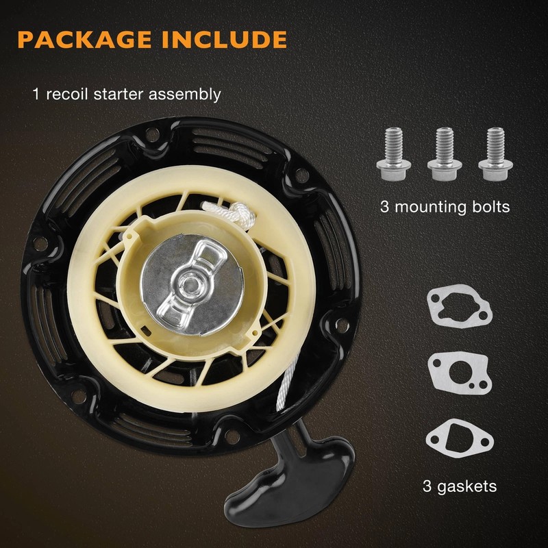 1816505-S Pull Start Recoil Starter Rewind For Kohler 3000 Series SH265 196CC gallery