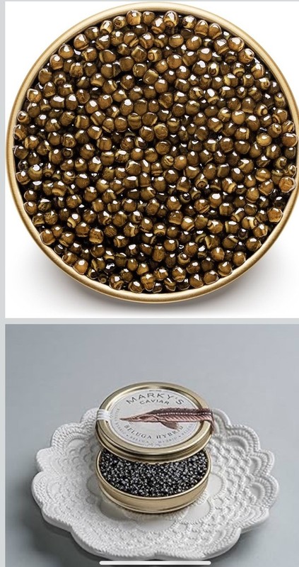 MARKY'S Beluga Hybrid Imperial Black Caviar - 1 oz / 28 g gallery