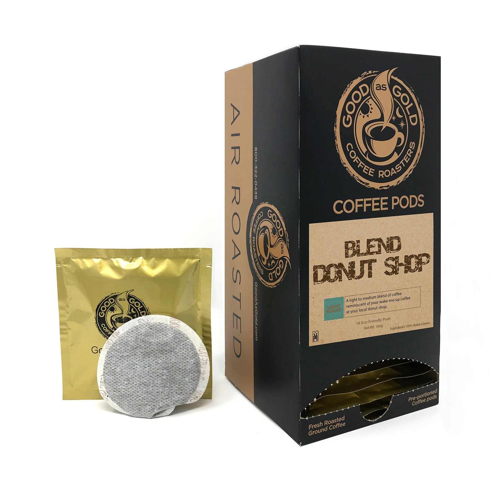 DONUT COFFEE POD - Coffee - 1 Box / 18 Coffee Pods gallery