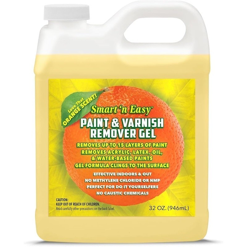 Water-Based Citrus Paint Remover Gel DIY Projects Safe Non-Caustic Easy Use gallery