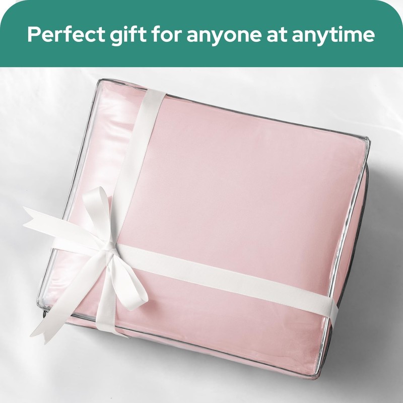 Full Size Bed Sheets - 6 Piece Set (Pale Pink) - Extra Soft Brushed Microfibe... gallery