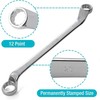 Offset Box Wrench Set Metric 9 Piece 6-23mm 75-Degree CR-V Steel in Pouch gallery