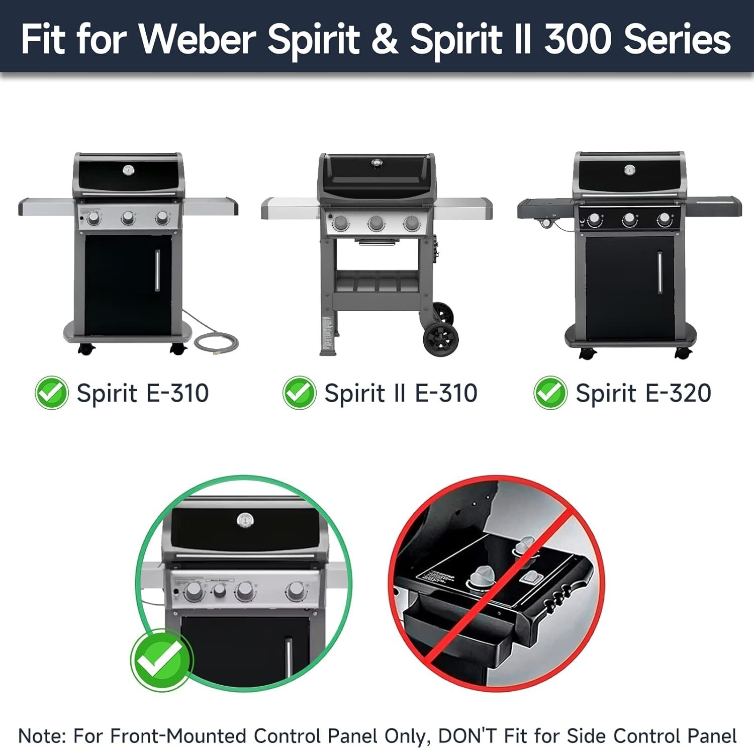 Grill Replacement Parts for Weber Spirit I II 300 E310 E320 E330 S310 69787 7636 gallery