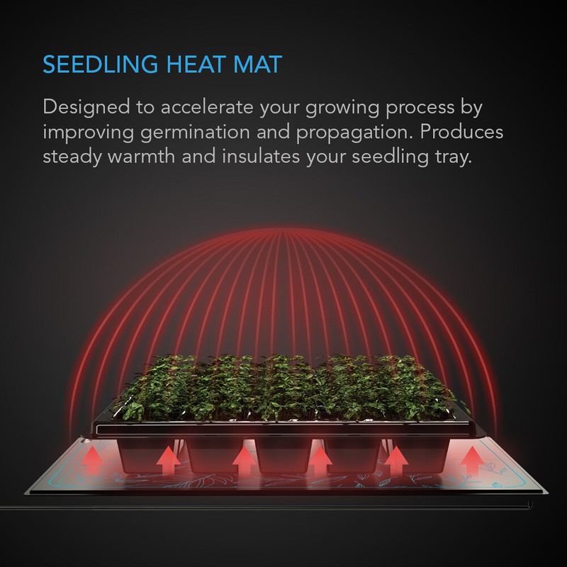 SUNCORE S3, Waterproof Seedling Heat Mat with Heating Controller 10" x 20.75" gallery