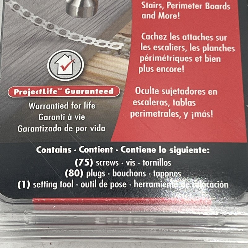 NEW!! FastenMaster Cortex 2-1/2” Screw 50 LF Hidden Fastening System - Sandbar gallery