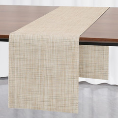 Table Runner, Vinyl Table Runner Indoor 55 Inch Long Arbitrarily Cropped Runner