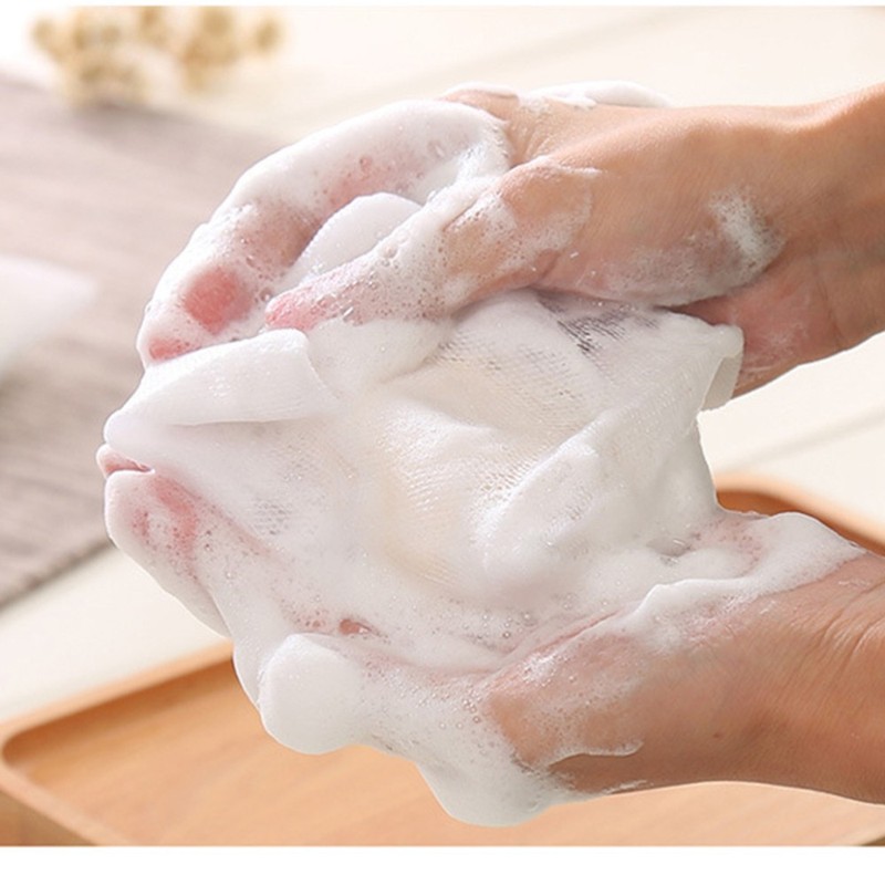 10 Pcs Foaming Nets Polyamide Multi Purpose Soap Bag Facial Body Cleansing Mesh gallery