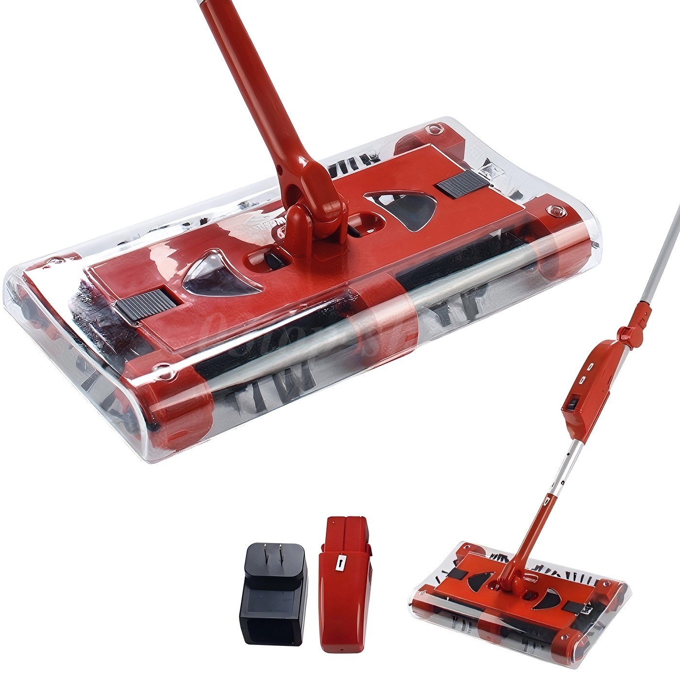 Swivel Sweeper Cordless Vacuum Lightweight 360 Swivel Rechargeable Quad 4000 RPM gallery