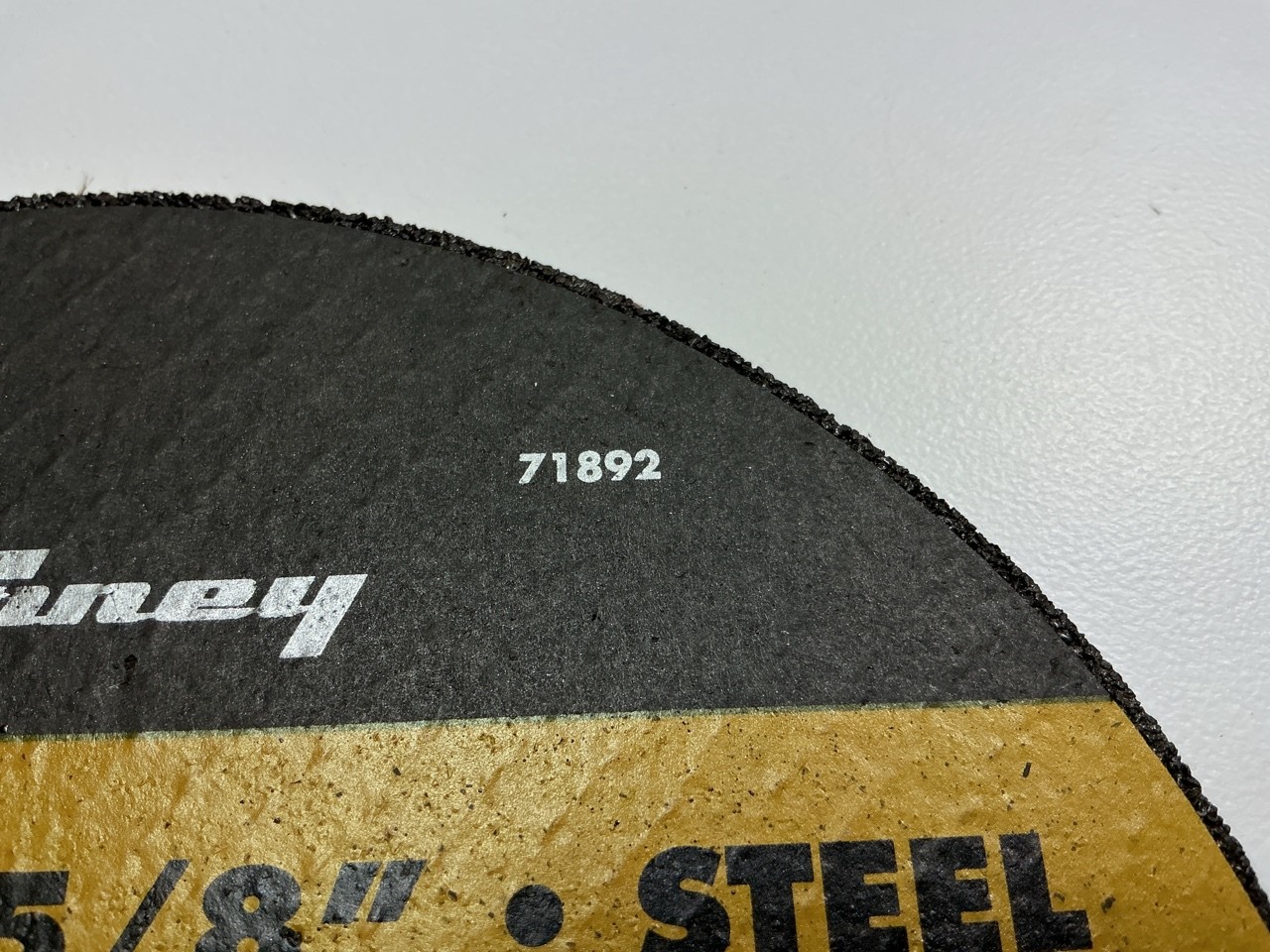 Forney 71892 Cut-Off Wheel, Metal, Type 1 (Flat), 7 In X 1/8 In X 5/8 In gallery