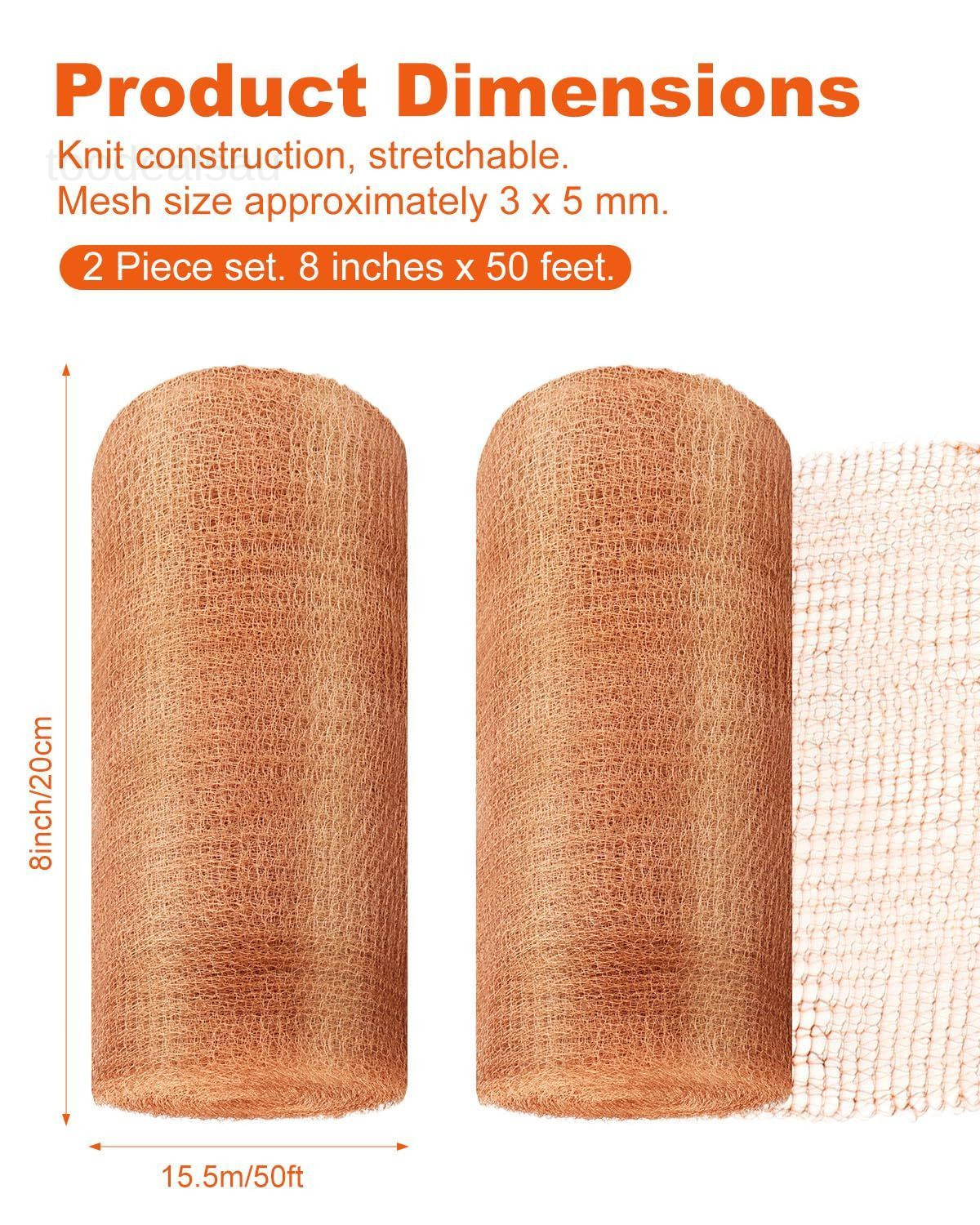 8 Inch x 100 Feet Pure Copper Mesh Roll – 8 In * 100 Ft, copper color gallery