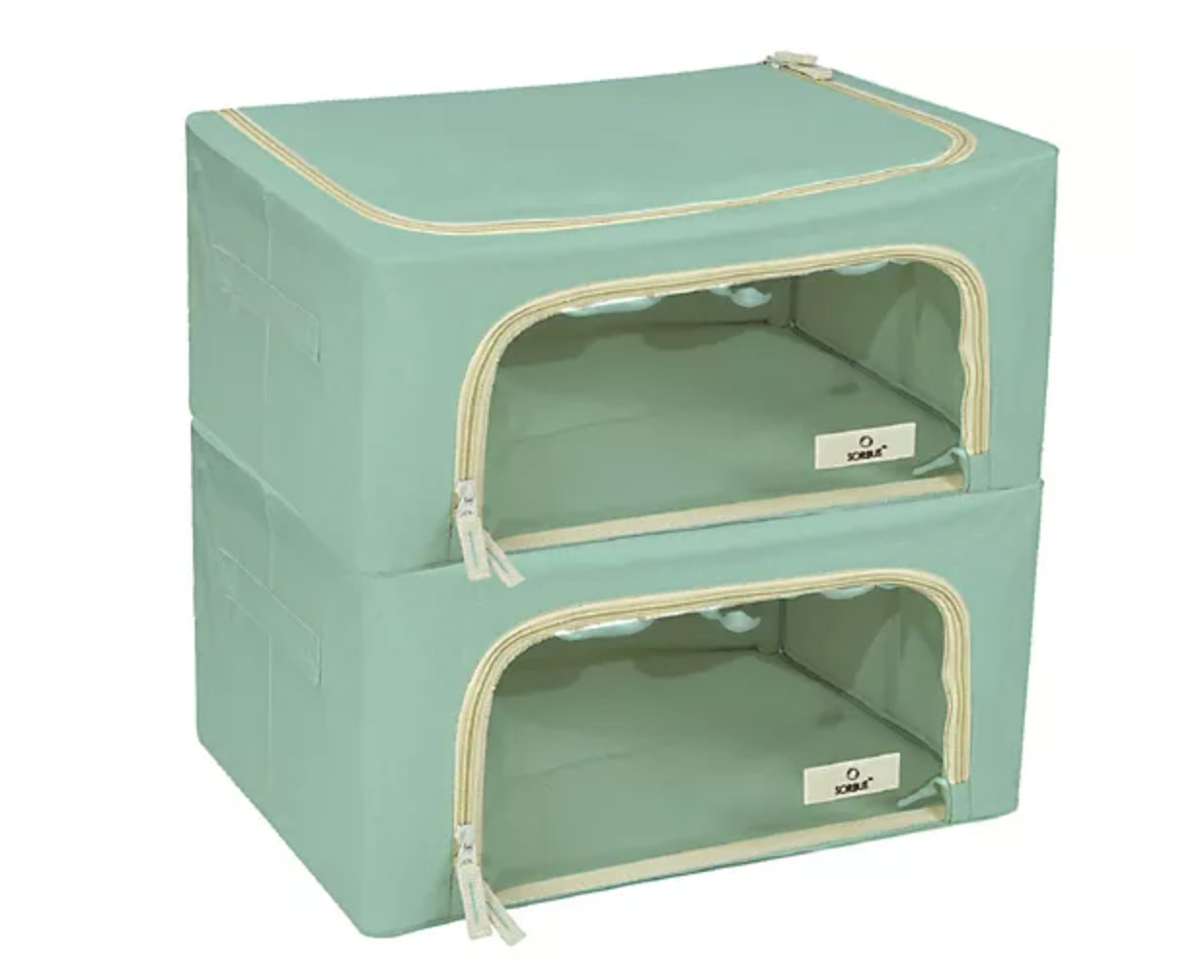 Sorbus Set of 2 Storage Box with Window, Small gallery