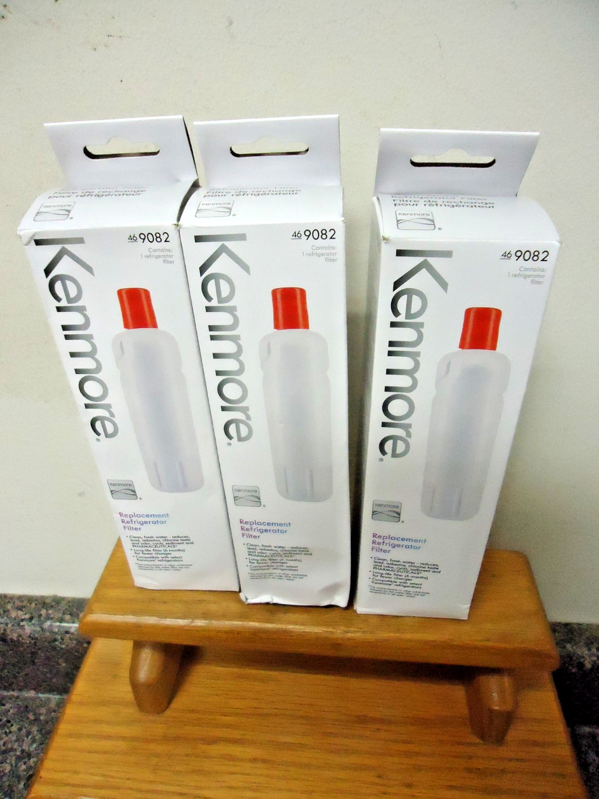 3 NEW! Kenmore Replacement Refrigerator Filters #46-9082! FREE Shipping! gallery