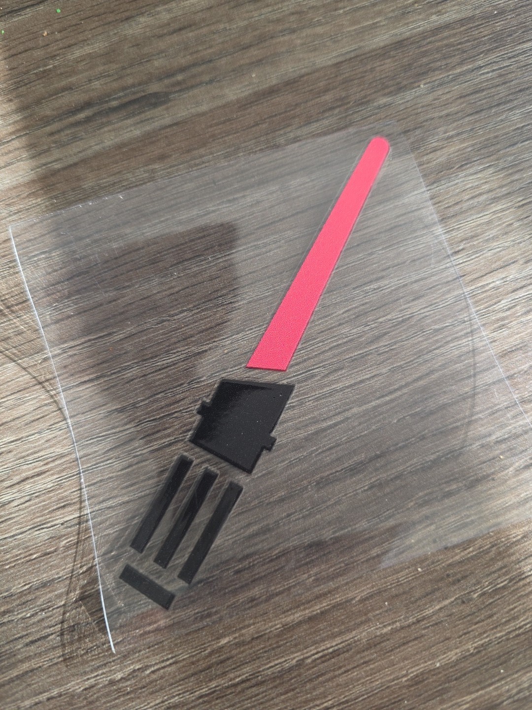 Starwars Lightsaber UV DTF Decal Sticker Waterproof Raised Made In USA gallery