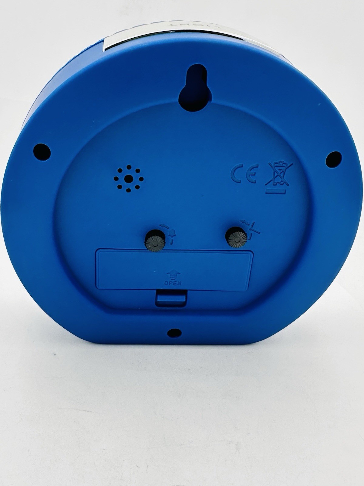 JustMinute By Lowell Quartz Alarm Clock 13cm With Ringtone BLUE Brand New gallery