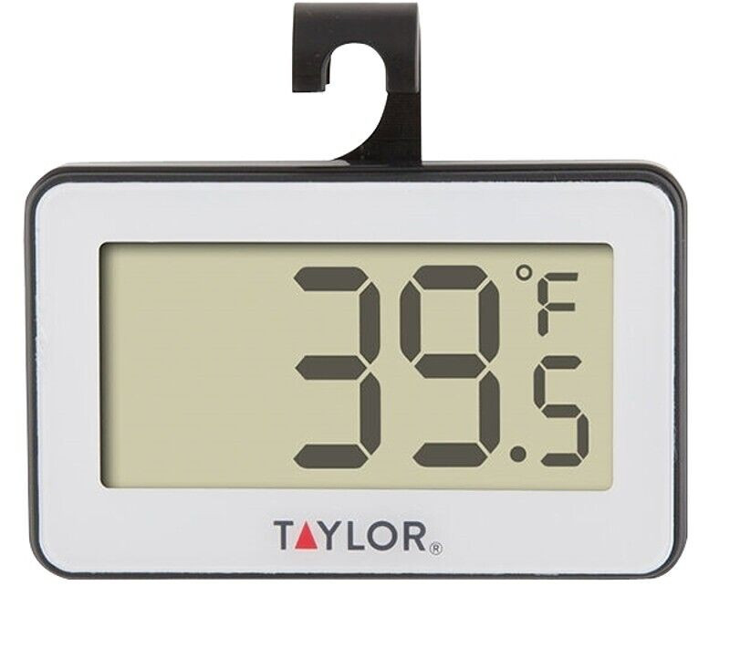 Taylor Digital Food Service Refrigerator Freezer Thermometer Min/Max Temperature gallery