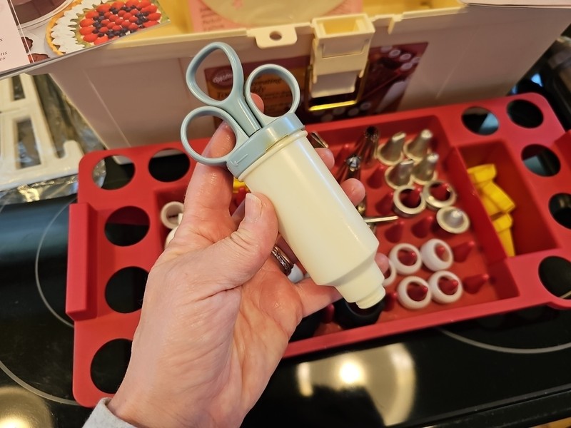 Wilton Cake Decorating Portable Tool Caddy Organizer Loaded with Supplies gallery