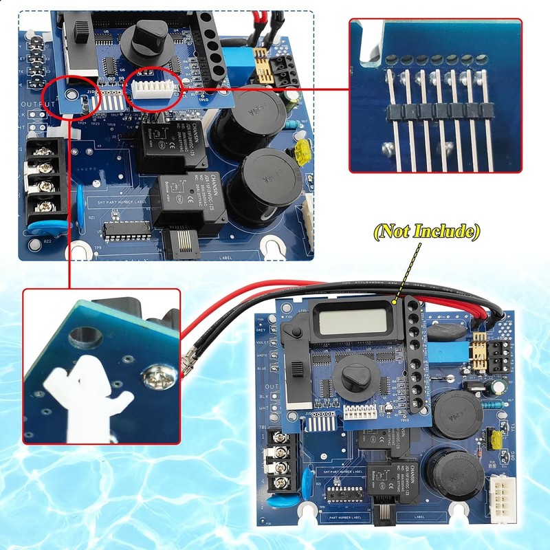 Effortlessly Enhance Your Pool with the GLX-PCB-RITE Chlorine Generator Board gallery