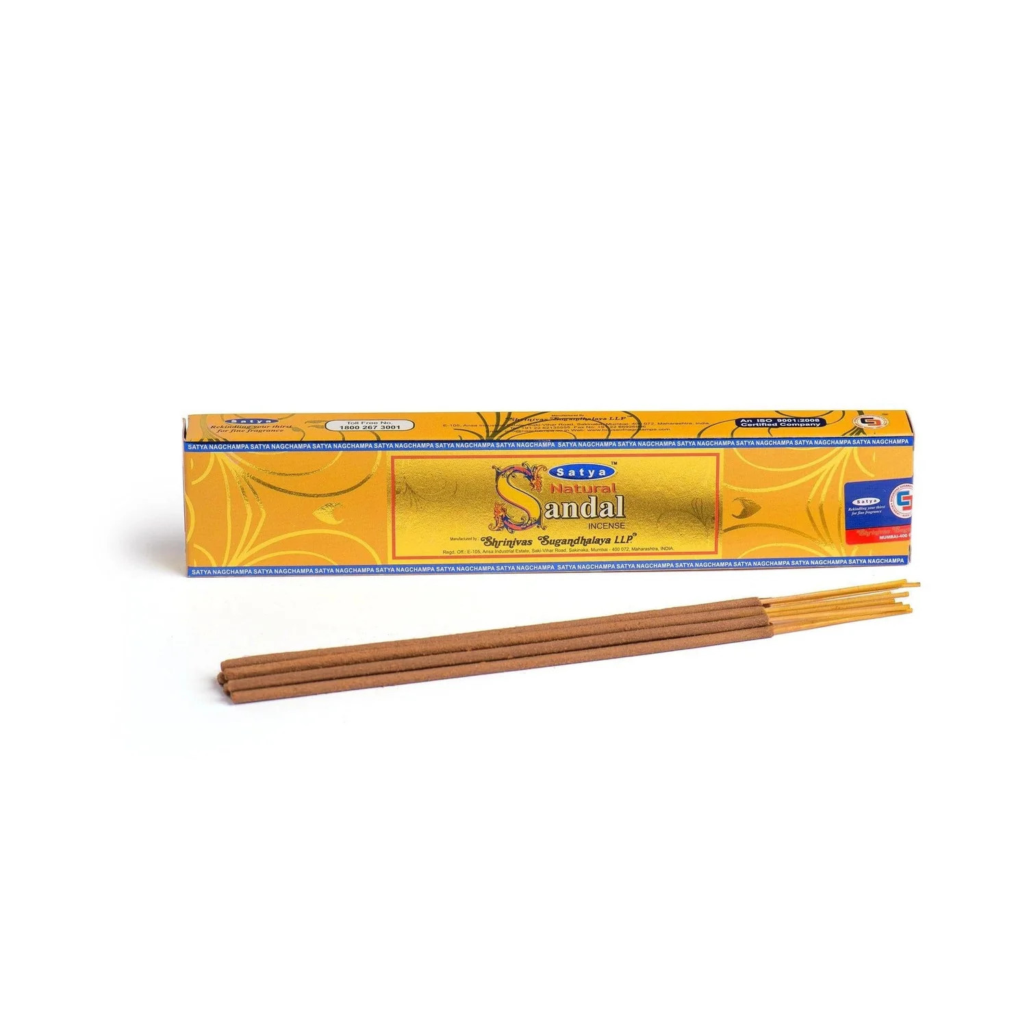 12 Pack Assorted Origubal Nag Champa Satya Incense 12pack/180g gallery