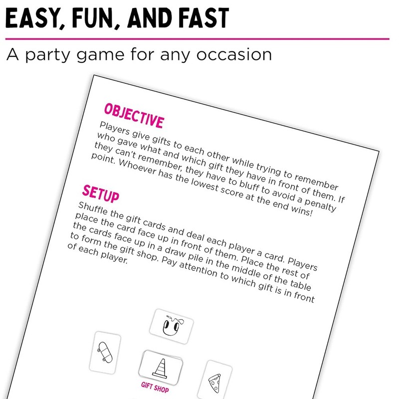 That'S Not a Hat - Fun Bluffing & Memory Party Game for All Ages Components New gallery
