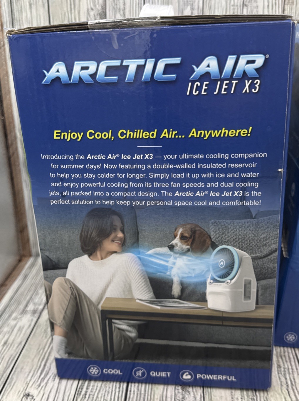 Arctic Air Ice Jet x3Personal Space AC Cooler Runs 8 Hours Per Fill New QTY 2 gallery