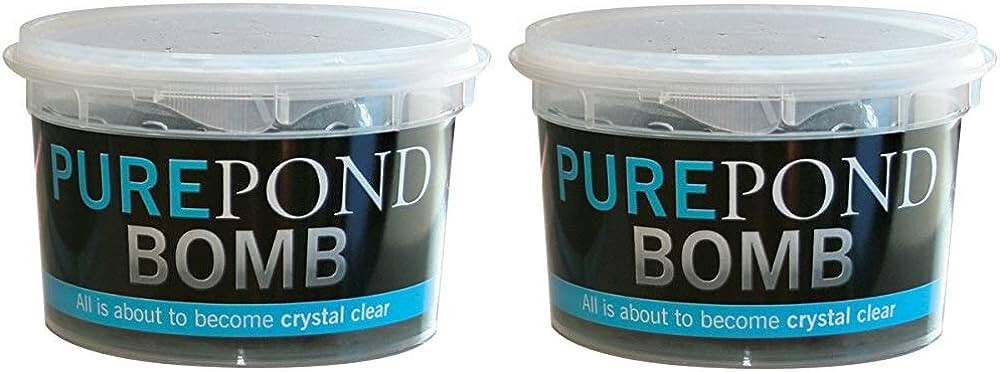 Evolution Aqua Pure Pond Bomb 2 Pack Water Clarity Pond Bomb Gell Ball
