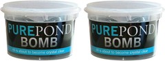 Evolution Aqua Pure Pond Bomb 2 Pack Water Clarity Pond Bomb Gell Ball