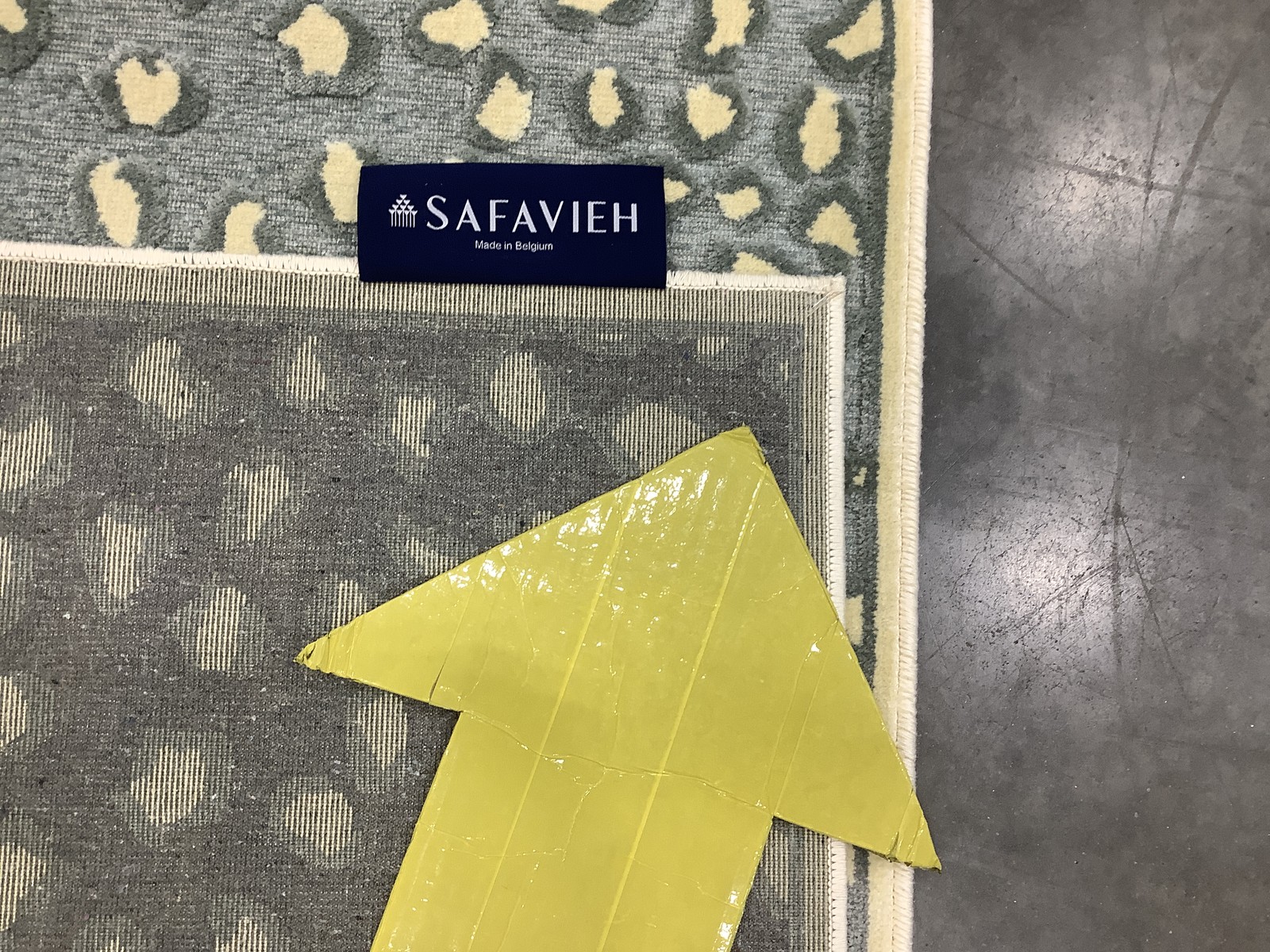 CREAM / SPRUCE 2'-2" x 8'-0" Damaged Rug, Reduced Price 1172684307 PAR84-2410-28 gallery