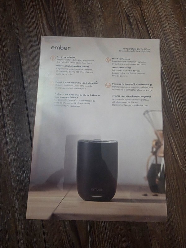 Ember Temperature Control Smart Cup, 14 oz, App-Controlled Heated Coffee Cup gallery