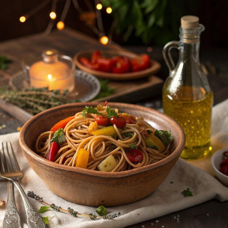 Organic Whole Wheat Spaghetti, 16 Ounce gallery
