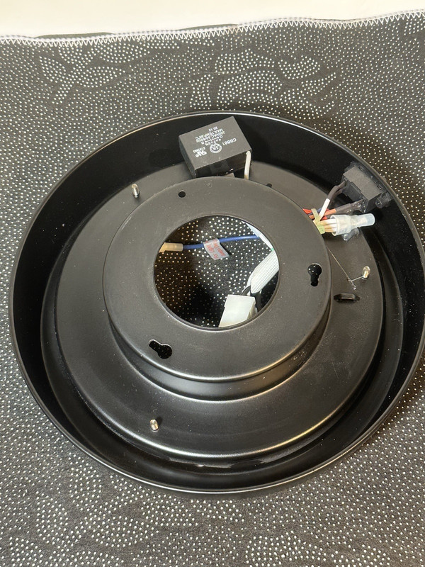 Ashby Park Ceiling Fan Replacement Light Kit Housing Pan Wiring & Capacitor gallery