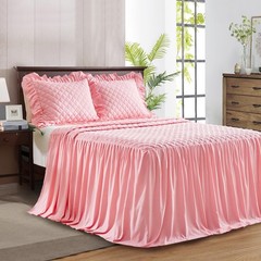 Uozzi Bedding Ruffle Skirt Bedspread Set – 30 – Ruffled Summer