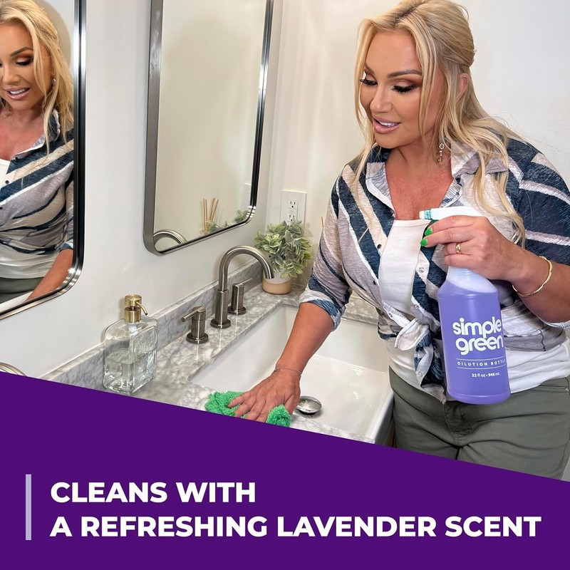 Concentrated Lavender All-Purpose Cleaner 64 Fl Oz - EPA Safer Choice Certified gallery
