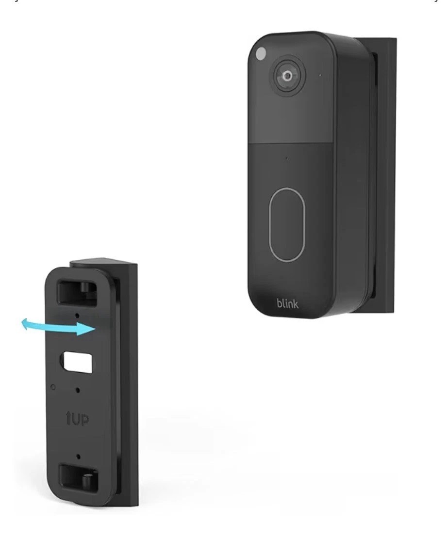 2nd Gen Blink Video Doorbell Angle Mount Adjustable 0°-45° Wedge Corner Mount gallery