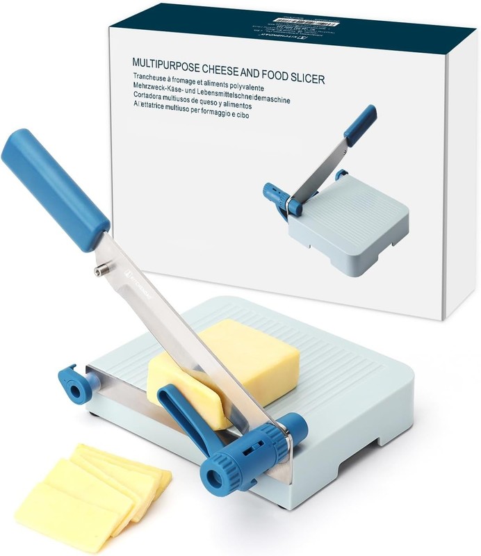 Cheese Slicer Cutter with Adjustable Thickness for Hard Soft Cheese Food gallery
