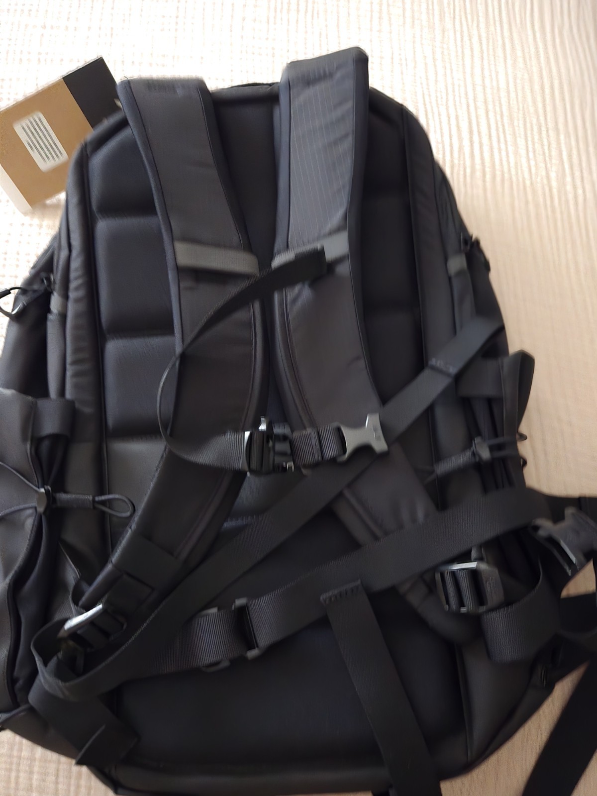 The North Face  Backpack Black Padded Hiking  2