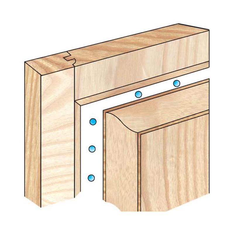 Space Balls Raised Panel Cabinet Door Spacers for 1/4" Groove gallery