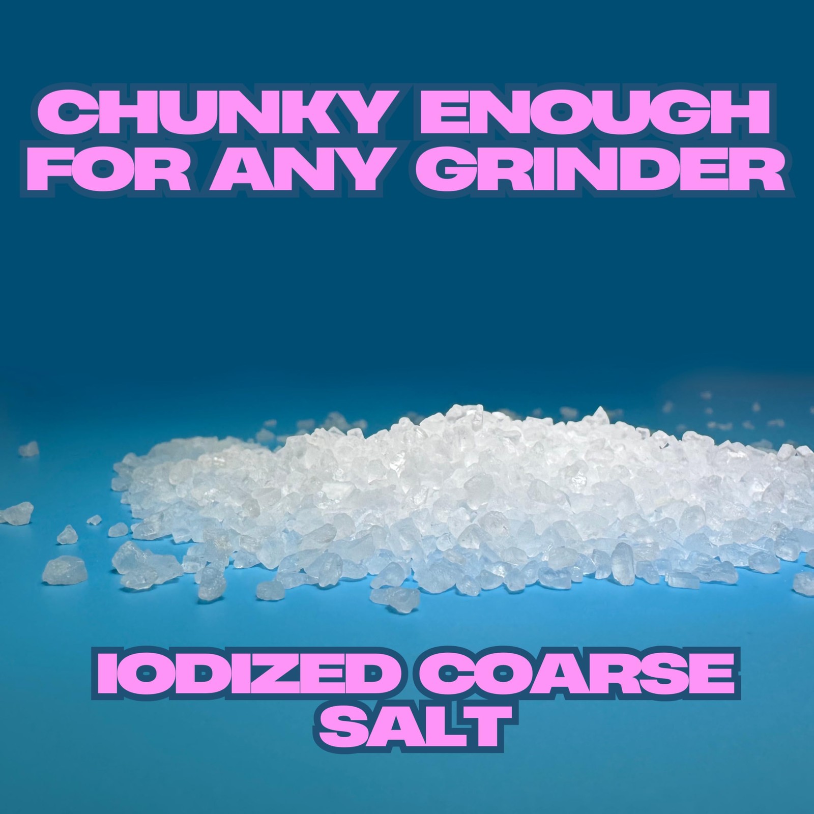 Iodized Salt for Grinder, Coarse Iodized Salt for Grinder Refill 16 Ounce Res... gallery