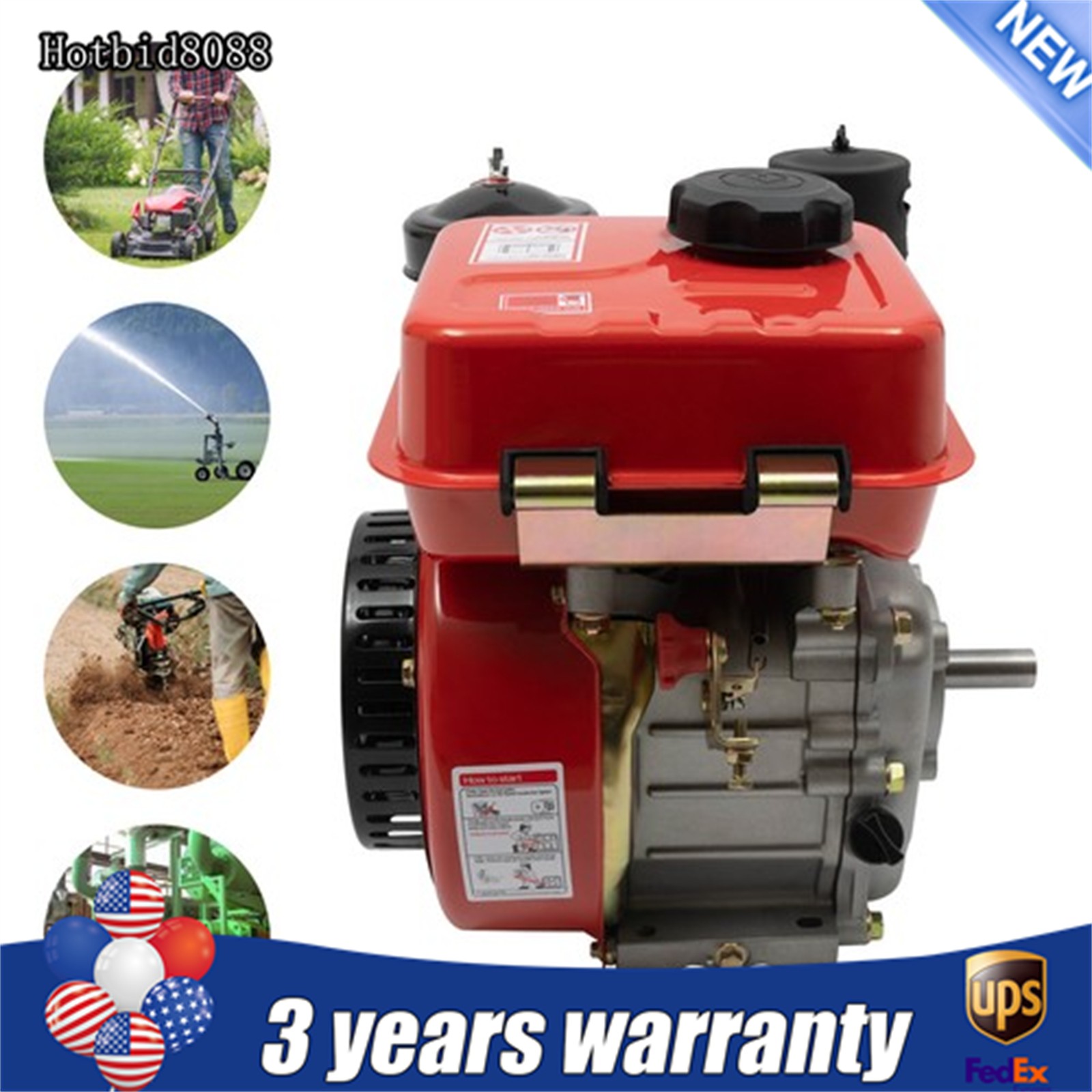 Diesel Engine 196cc 4 Stroke Single Cylinder Forced Air Cooling Diesel Engine gallery