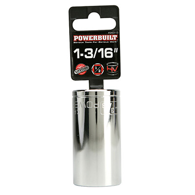 Powerbuilt 1/2 Inch Drive x 1-3/16 Inch 6 Point Deep Socket - 940113 gallery