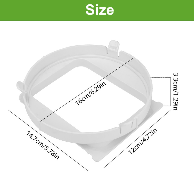 Portable Duct Interface Replacement For Air Conditioners Exhaust Hose Connector gallery